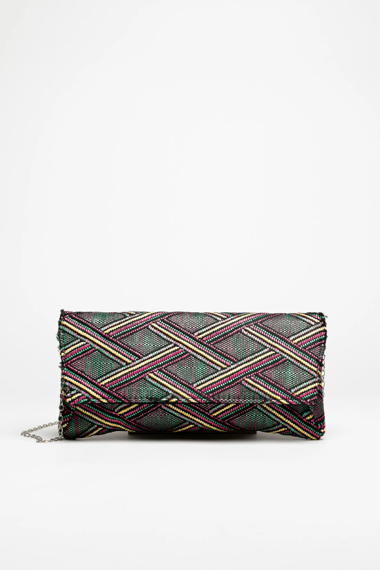 BOLSA RIMAL - FÚCSIA/VERDE