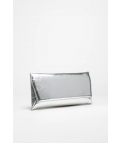 BOLSO DE MANO LUVEA - PLATA