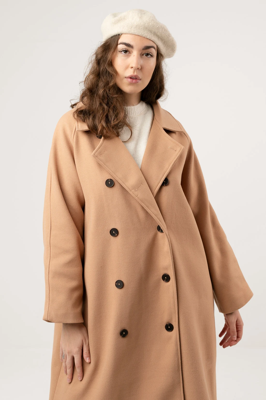 GIORME COAT - CAMELO