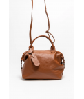 BOLSO DE PIEL LEREA - CAMEL