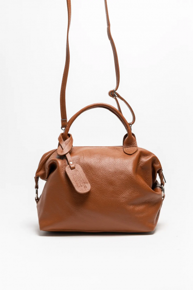 BOLSO DE PIEL LEREA - CAMEL 2