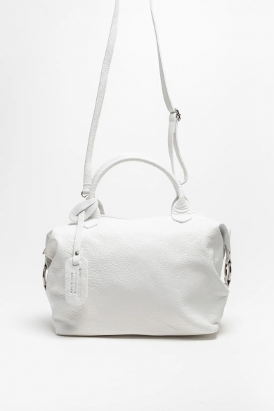 BOLSO DE PIEL LEREA - BLANCO 2