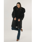 ABRIGO HUPOR - NEGRO