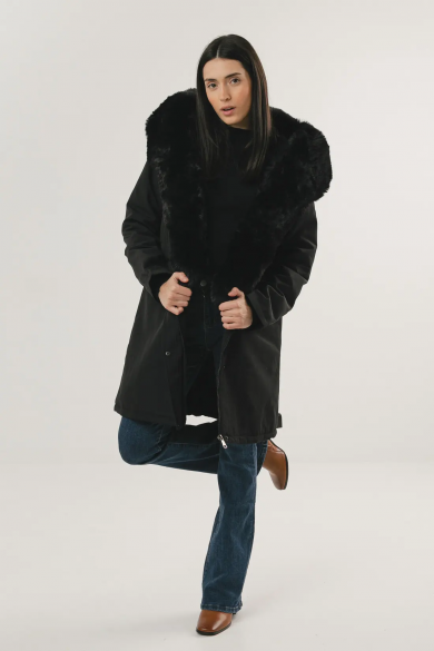 ABRIGO HUPOR - NEGRO 2