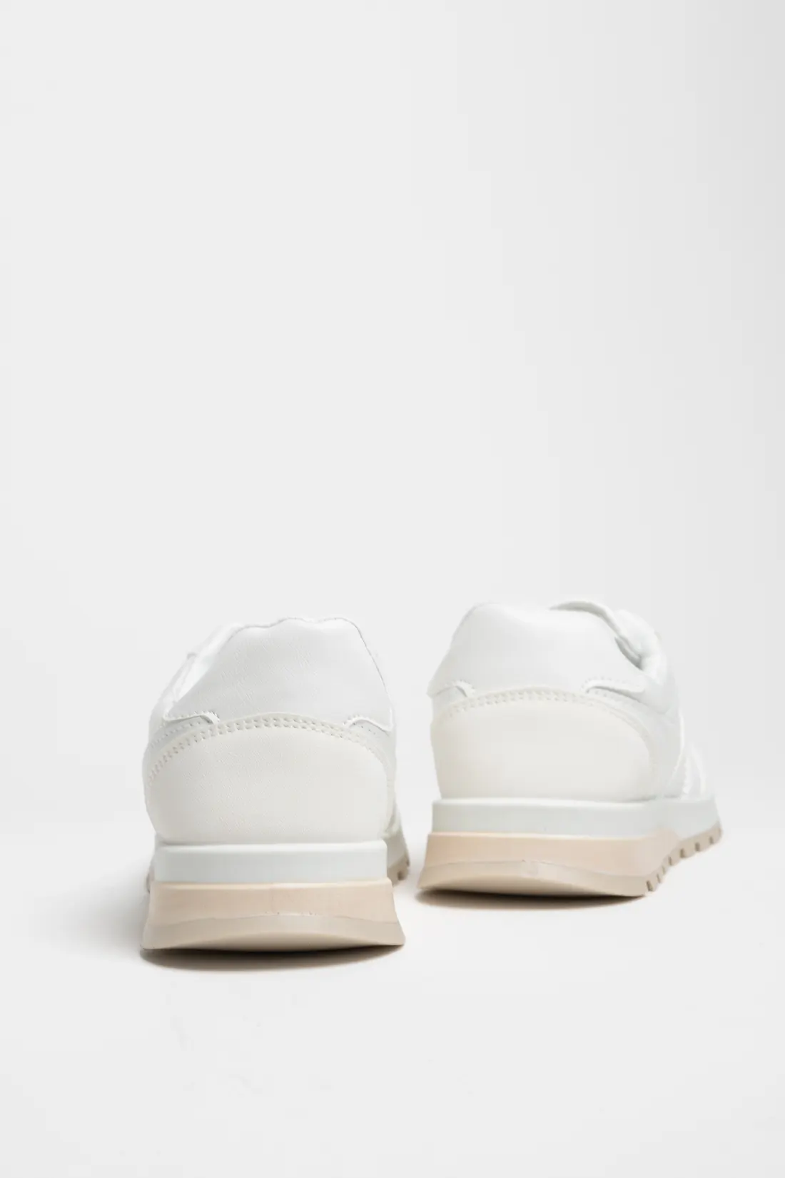 SNEAKERS CASUAL MOOSK - BIANCHE