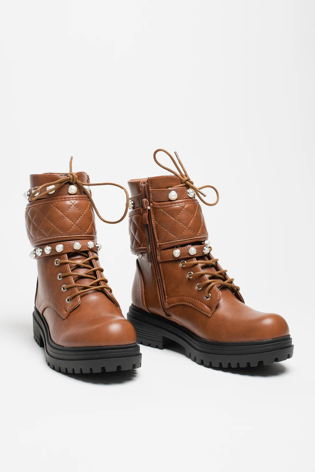 MILITARY CROUSER BOOT - CAMEL