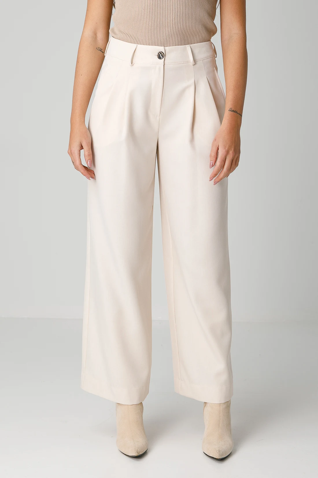 SINBES TROUSERS - BEIGE