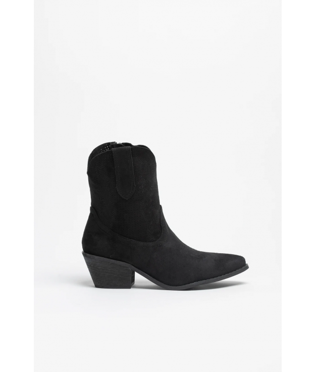 LANDO COWBOY BOOT - BLACK