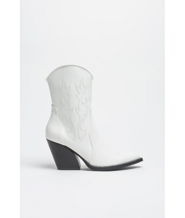 BOTA COWBOY GUADA - BLANCO