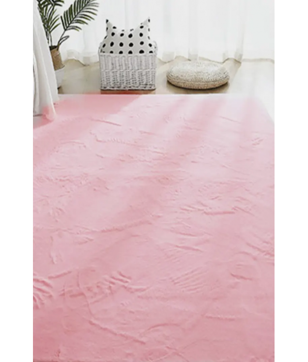 ALFOMBRA DE PELO ZAFIR - ROSA