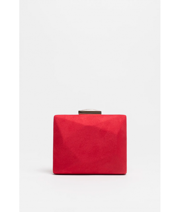 BORSA A MANO GLAX - ROSSO