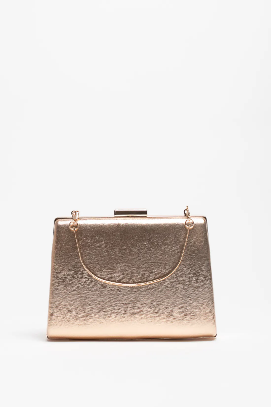 BOLSO DE MANO TUTA - CHAMPÁN