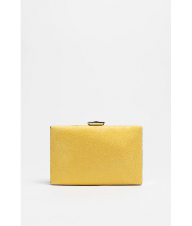 BOLSO DE MANO TINA - AMARILLO