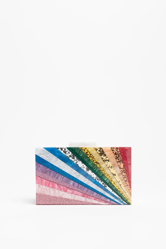 BOLSO DE MANO NOI - MULTICOLOR BLANCO