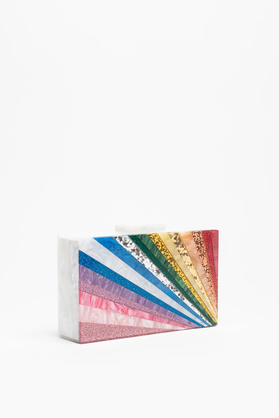 BOLSO DE MANO NOI - MULTICOLOR BLANCO 2
