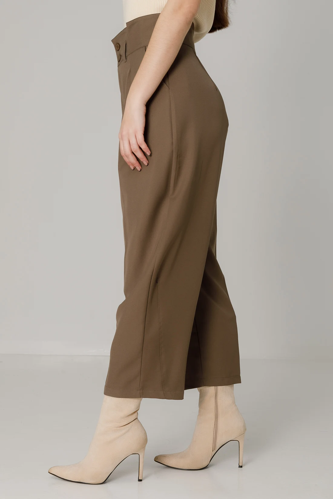 INORE TROUSERS - BROWN