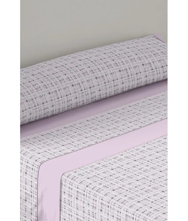 DONEGAL COLLECTIONS CHECK SHEET SET - PINK
