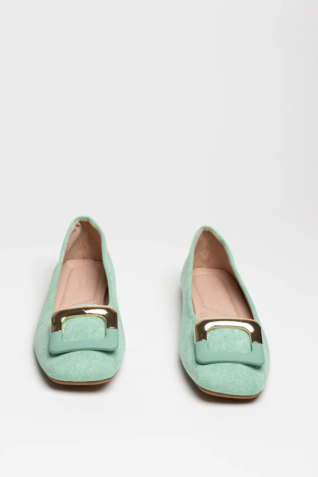 AMELY FLAT SHOES - GREEN