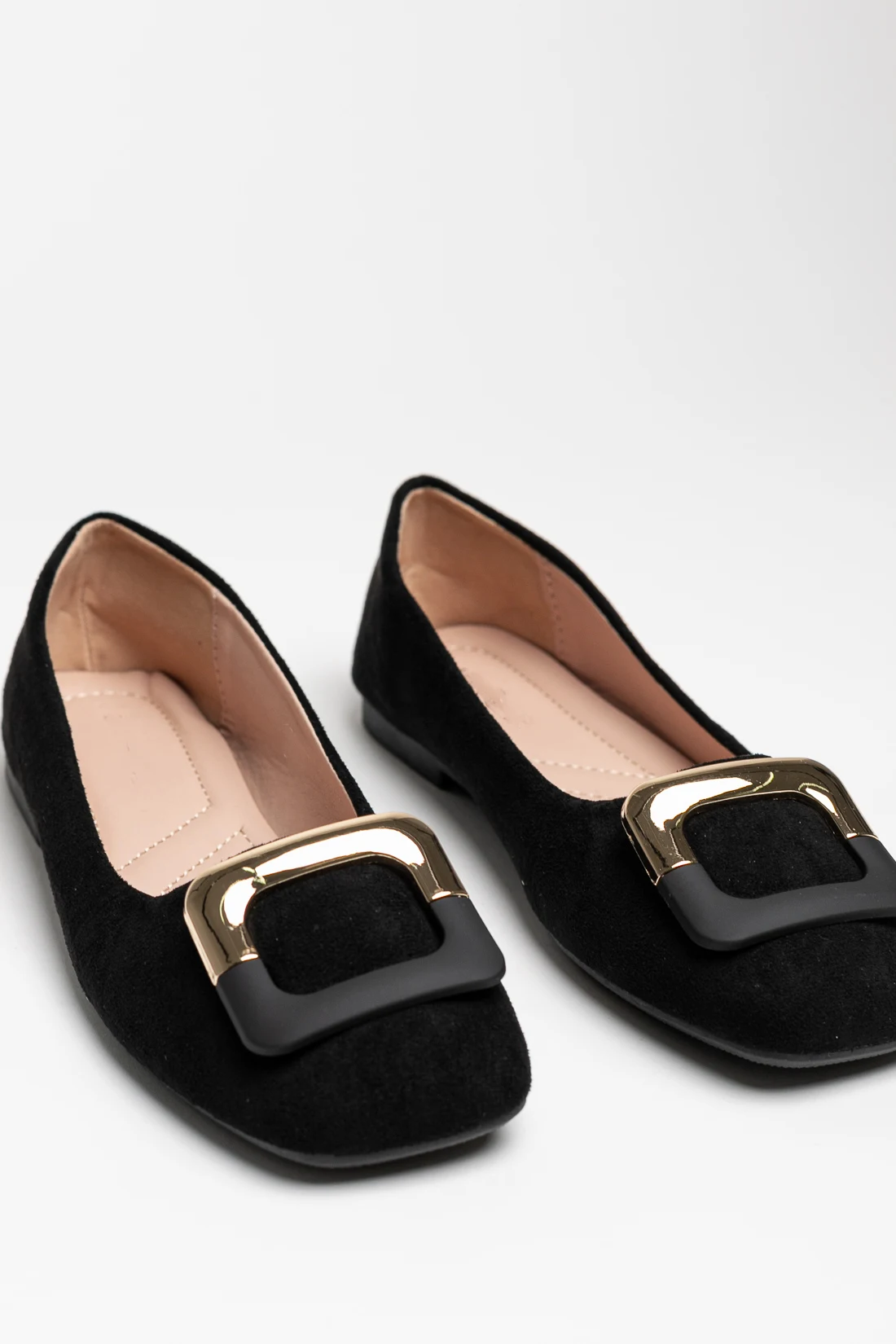 AMELY FLAT SHOES - BLACK