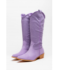BOTTE DE COWBOY KALAME - LILAS