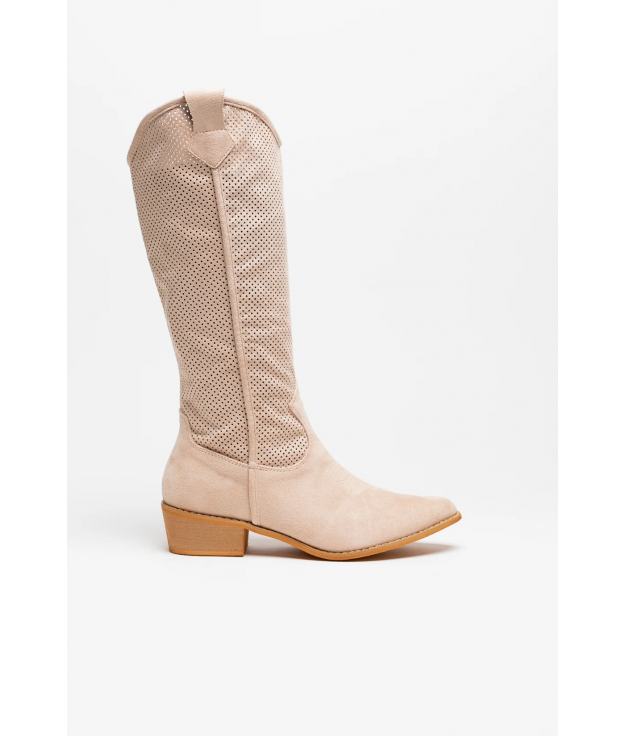 BOTA COWBOY KALAME - BEIGE