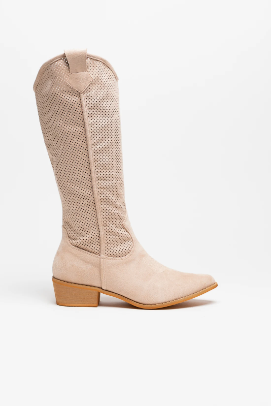 BOTA COWBOY KALAME - BEGE