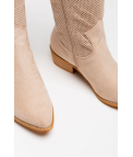 BOTTE DE COWBOY KALAME - BEIGE