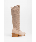 BOTTE DE COWBOY KALAME - BEIGE