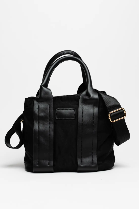 MUNCH SHOULDER BAG - BLACK