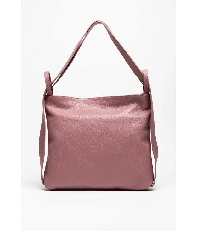 LUGRAY LEATHER BAG - PINK
