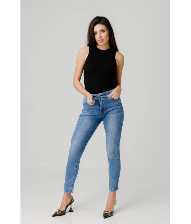 PANTALON MONELI - DENIM