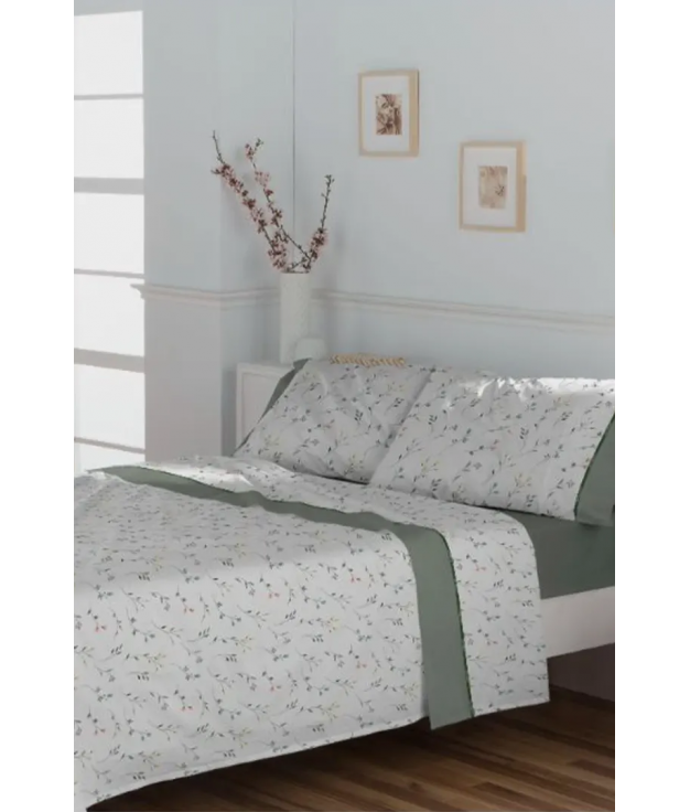 SET OF SHEETS TERGAL DON COTTON JADARY - GREEN