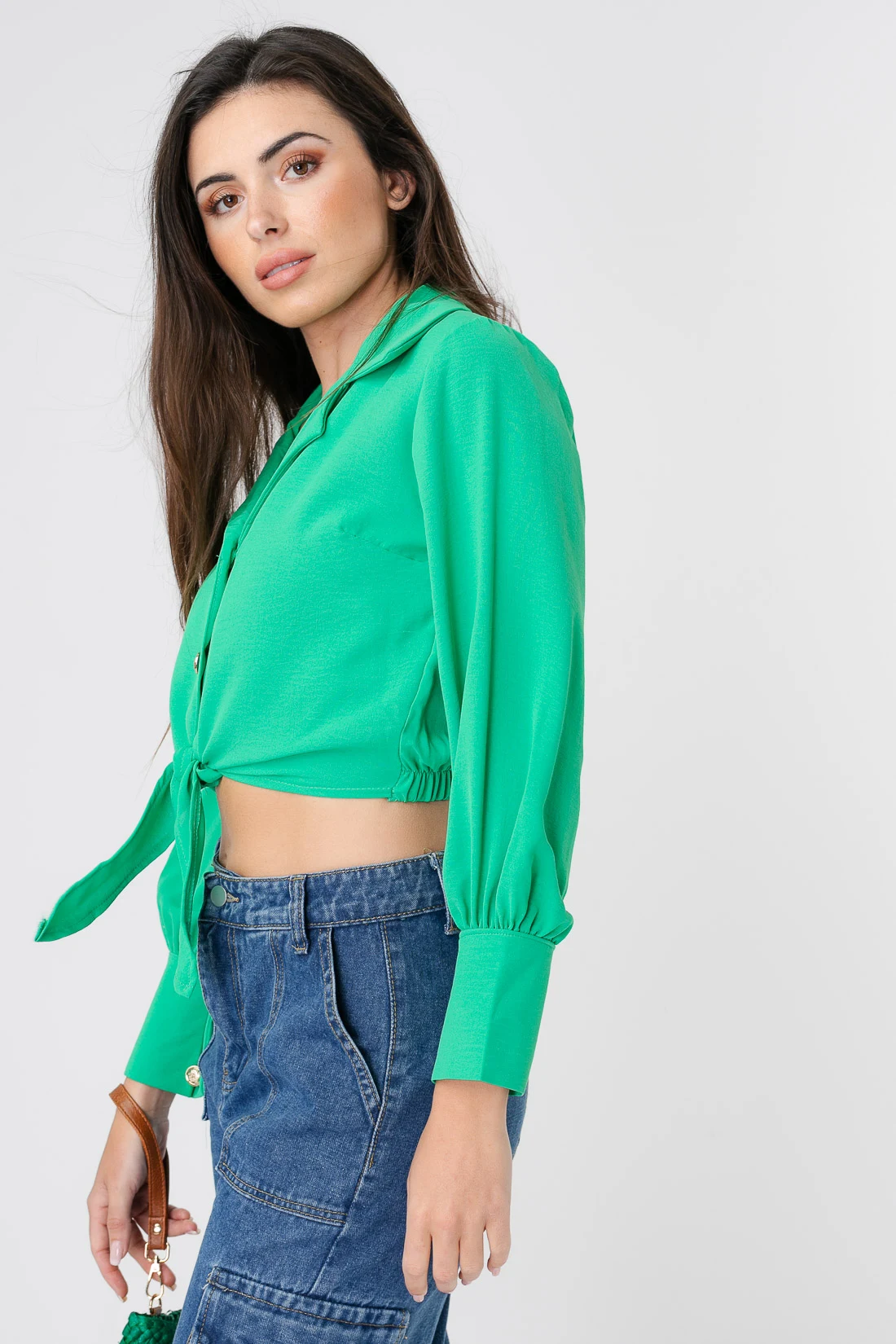 PULINES BLOUSE - GREEN