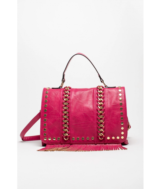 BORSA A TRACOLLA LUPAT - FUCSIA