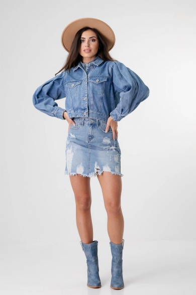 CAZADORA MORTOL - DENIM
