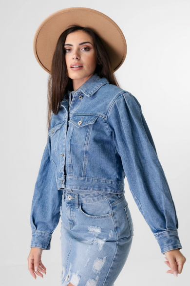 CAZADORA MORTOL - DENIM 2
