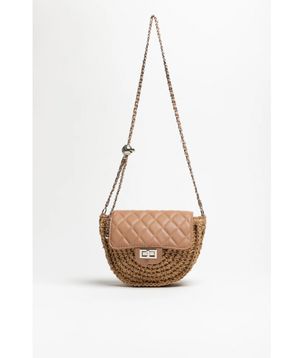 GARILE SHOULDER BAG - CAMEL/KHAKI