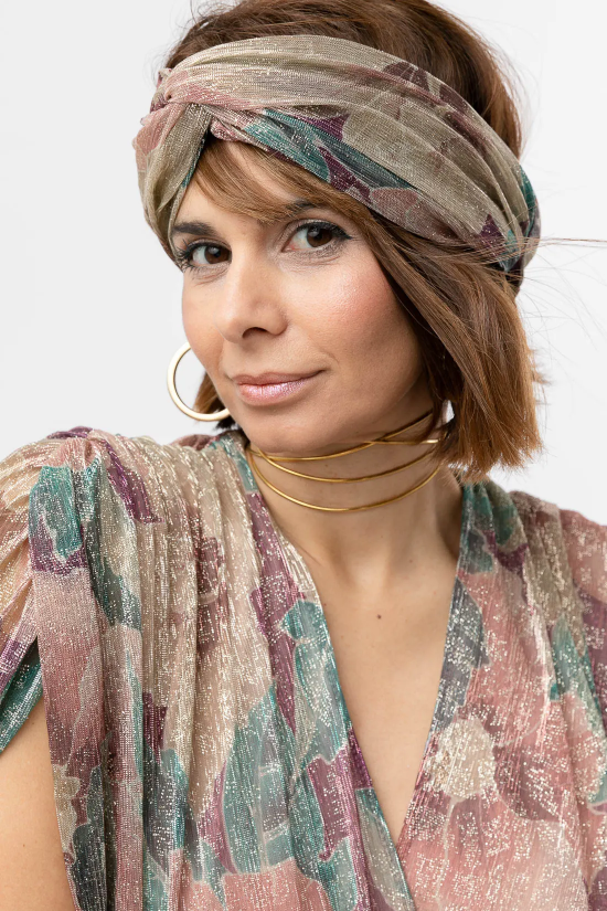 CARDE TURBAN - CUIVRE