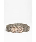 CEINTURE ESTRELMA - NOIR/BEIGE