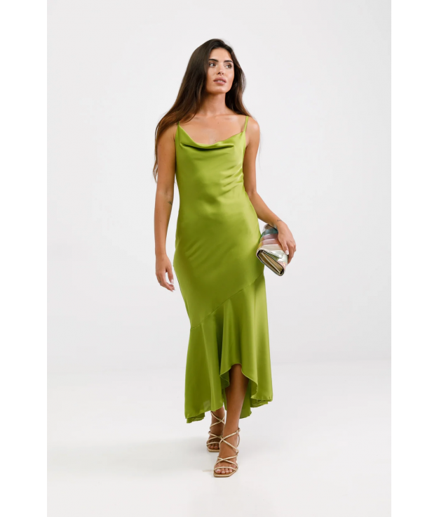 CIRPOS DRESS - GREEN