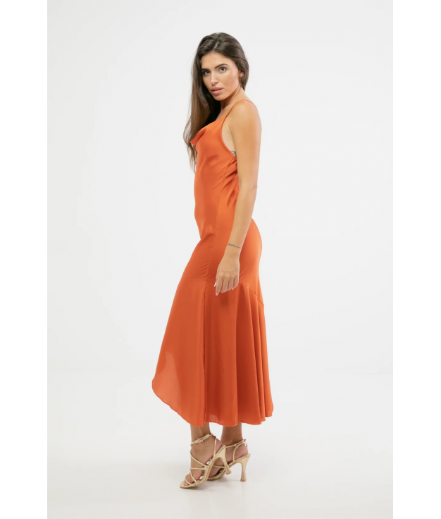 ROBE CIRPOS - ORANGE