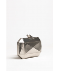 BOLSO DE MANO DURBLE - PLATA