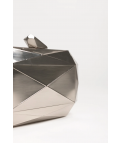 BOLSO DE MANO DURBLE - PLATA