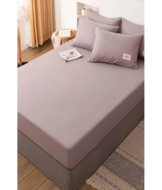 FITTED SHEET DH - MAUVE