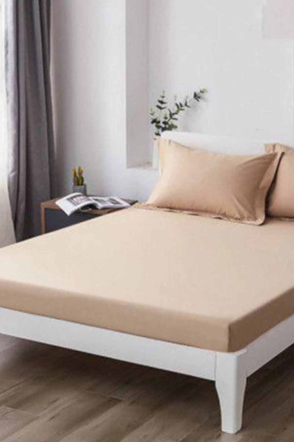 FITTED SHEET DH - BEIGE