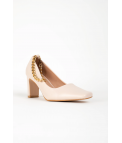 CHAUSSURE À TALON MARLES - BEIGE