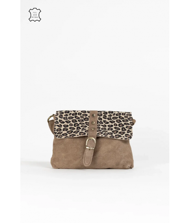 BOLSA DE OMBRO BROLTI - TAUPE