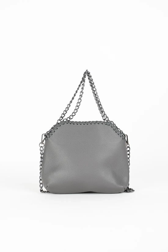 SACO LEOT BANDOLIER - CINZENTO