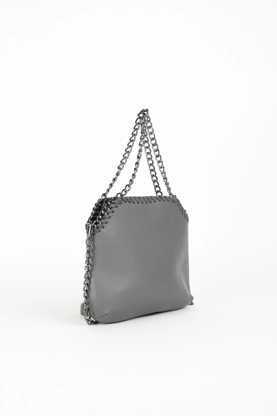 SACO LEOT BANDOLIER - CINZENTO 2