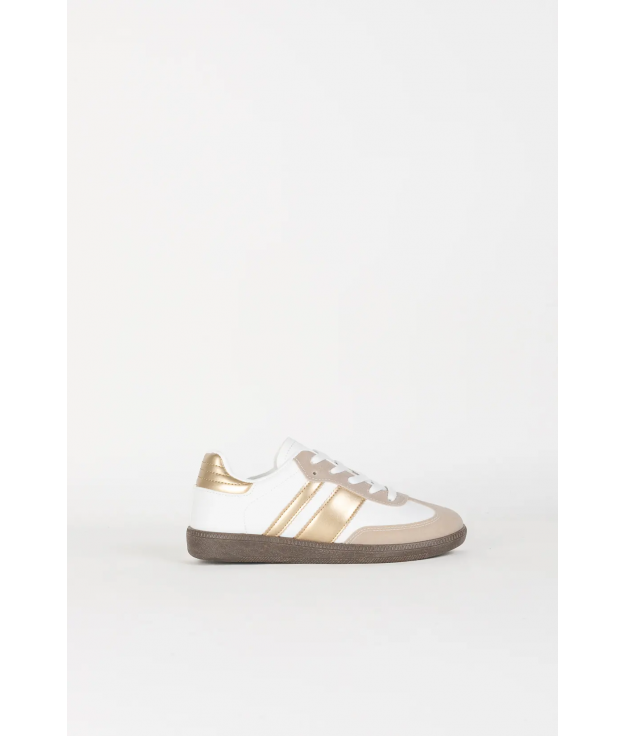 BURNAS CASUAL SNEAKERS - GOLD